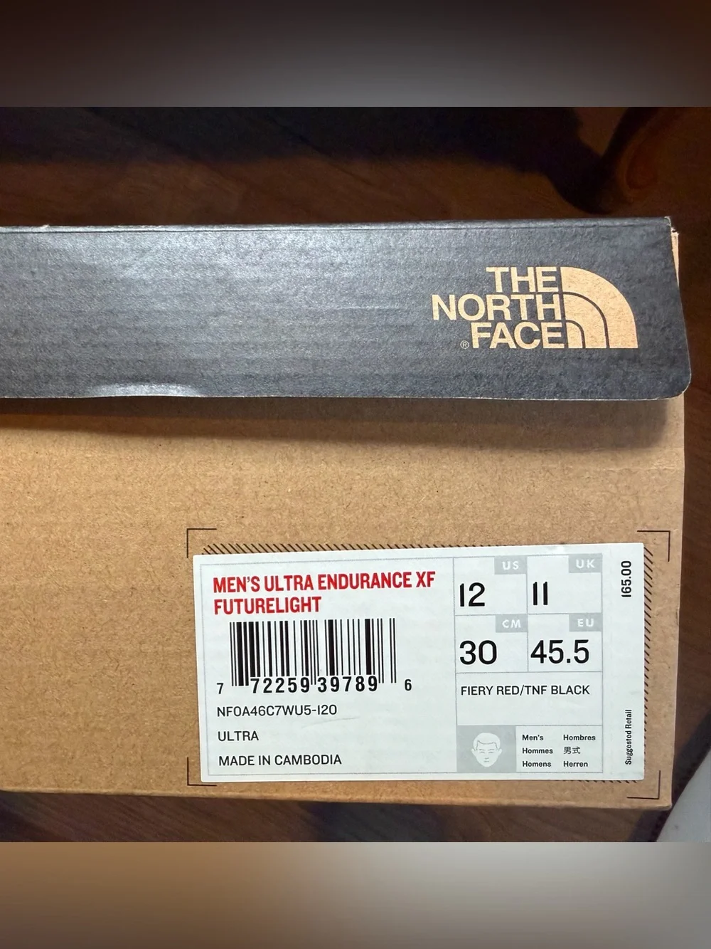The North Face Mens Ultra Endurance XF Furturelight Trail Sneakers Size 12 NIB